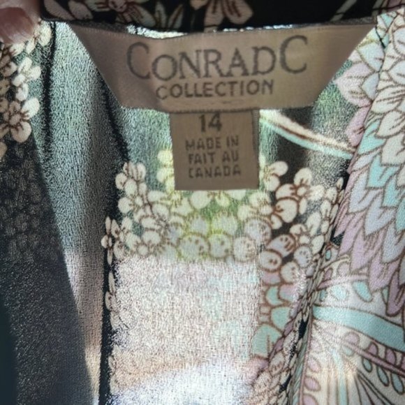 Floral Black and White Skirt Set - Picture 4 of 15